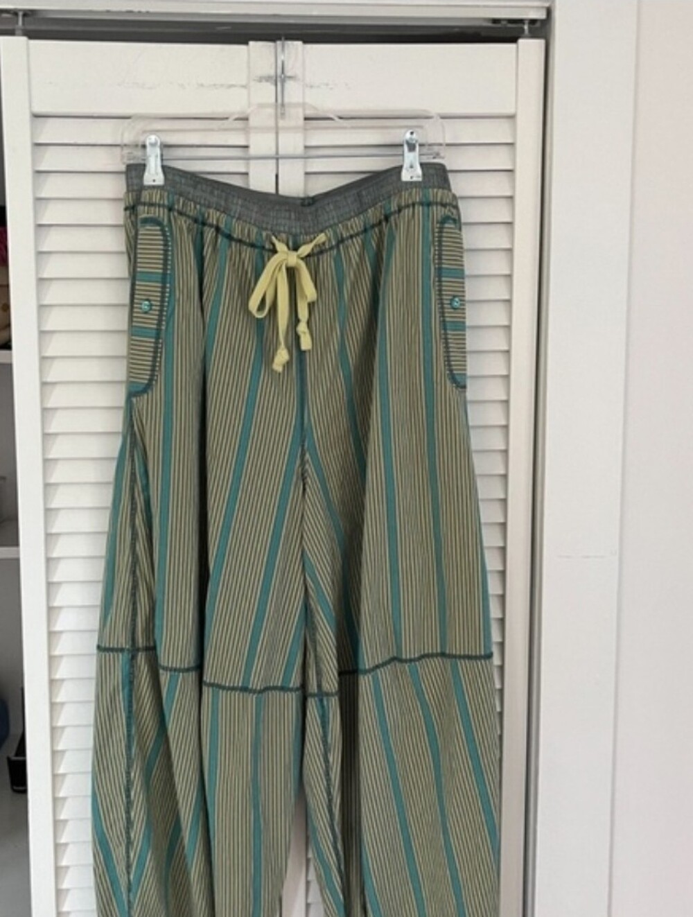 Intimately Free People Harem Pants Striped Sz Large